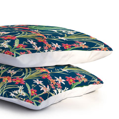 83 Oranges Blossom Botanical Pillow Shams
