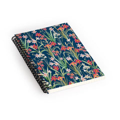 83 Oranges Blossom Botanical Spiral Notebook