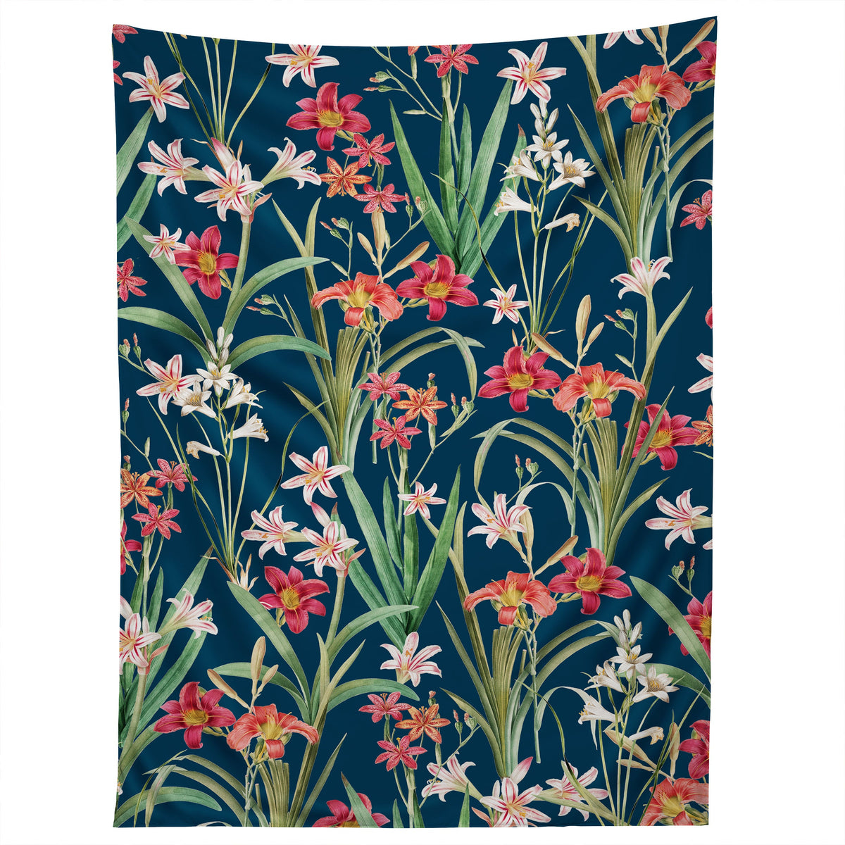 83 Oranges Blossom Botanical Tapestry