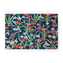 83 Oranges Blossom Botanical Welcome Mat