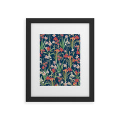 83 Oranges Blossom Botanical Framed Art Print