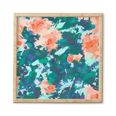 83 Oranges Blossomed Garden Framed Wall Art