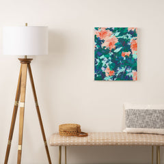 83 Oranges Blossomed Garden Art Canvas
