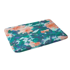 83 Oranges Blossomed Garden Memory Foam Bath Mat