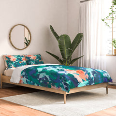 83 Oranges Blossomed Garden Comforter