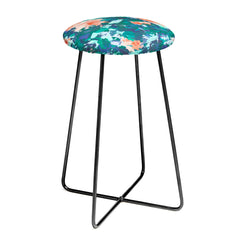 83 Oranges Blossomed Garden Counter Stool