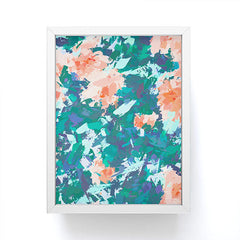 83 Oranges Blossomed Garden Framed Mini Art Print