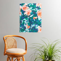 83 Oranges Blossomed Garden Poster