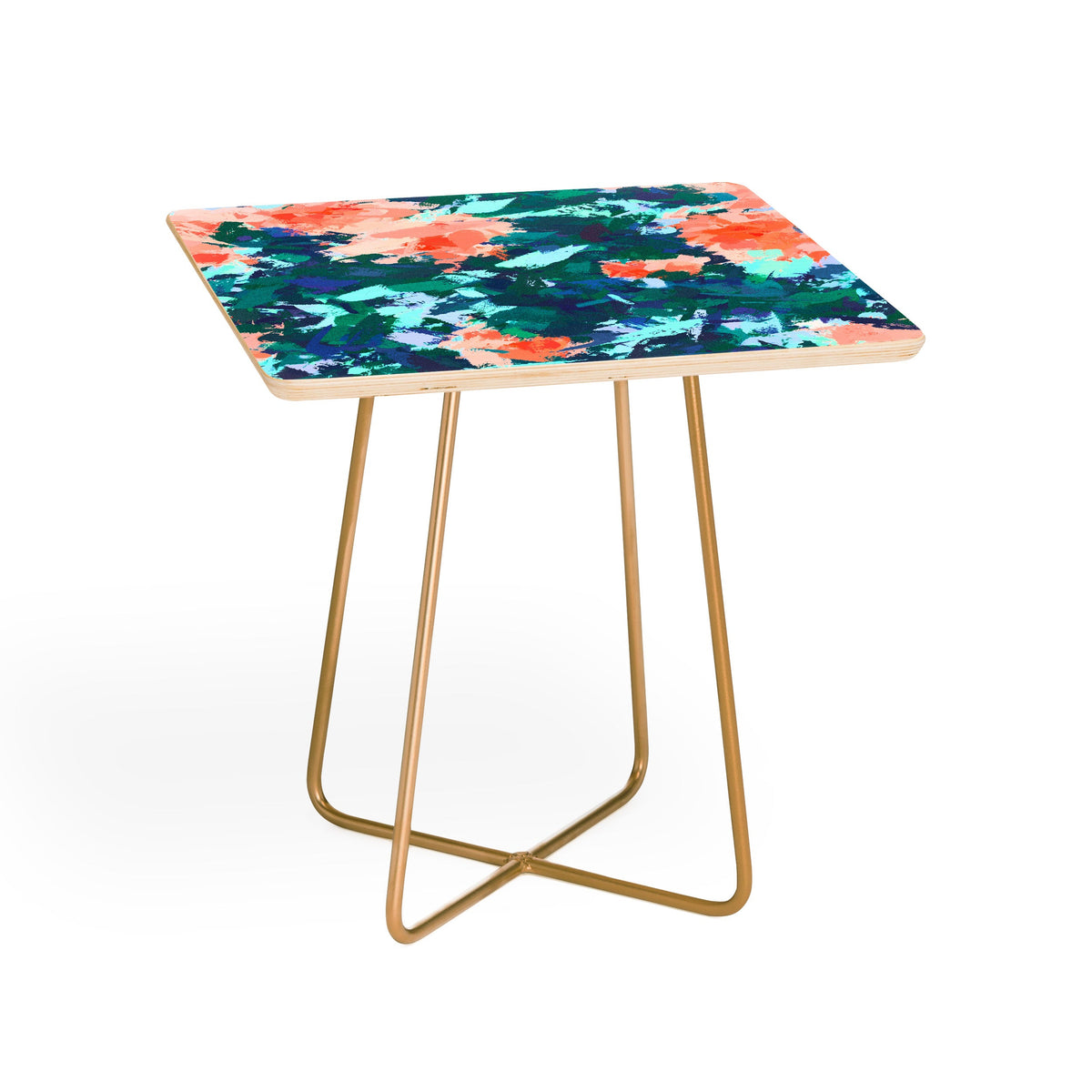 83 Oranges Blossomed Garden Side Table