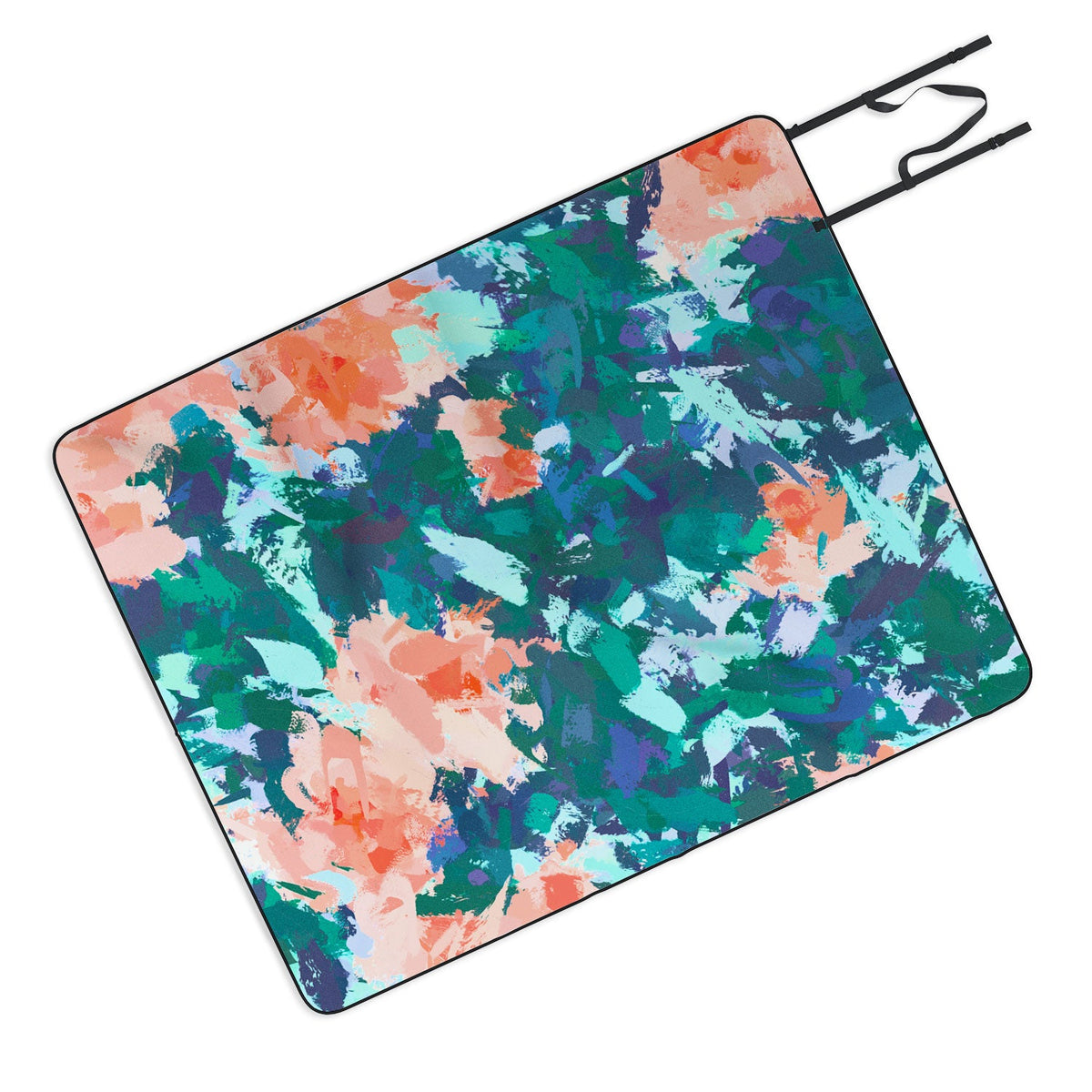 83 Oranges Blossomed Garden Picnic Blanket