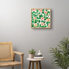 83 Oranges Blush Blossom Framed Wall Art