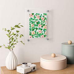 83 Oranges Blush Blossom Floating Acrylic Print