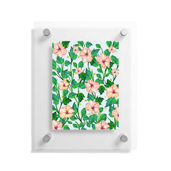 83 Oranges Blush Blossom Floating Acrylic Print