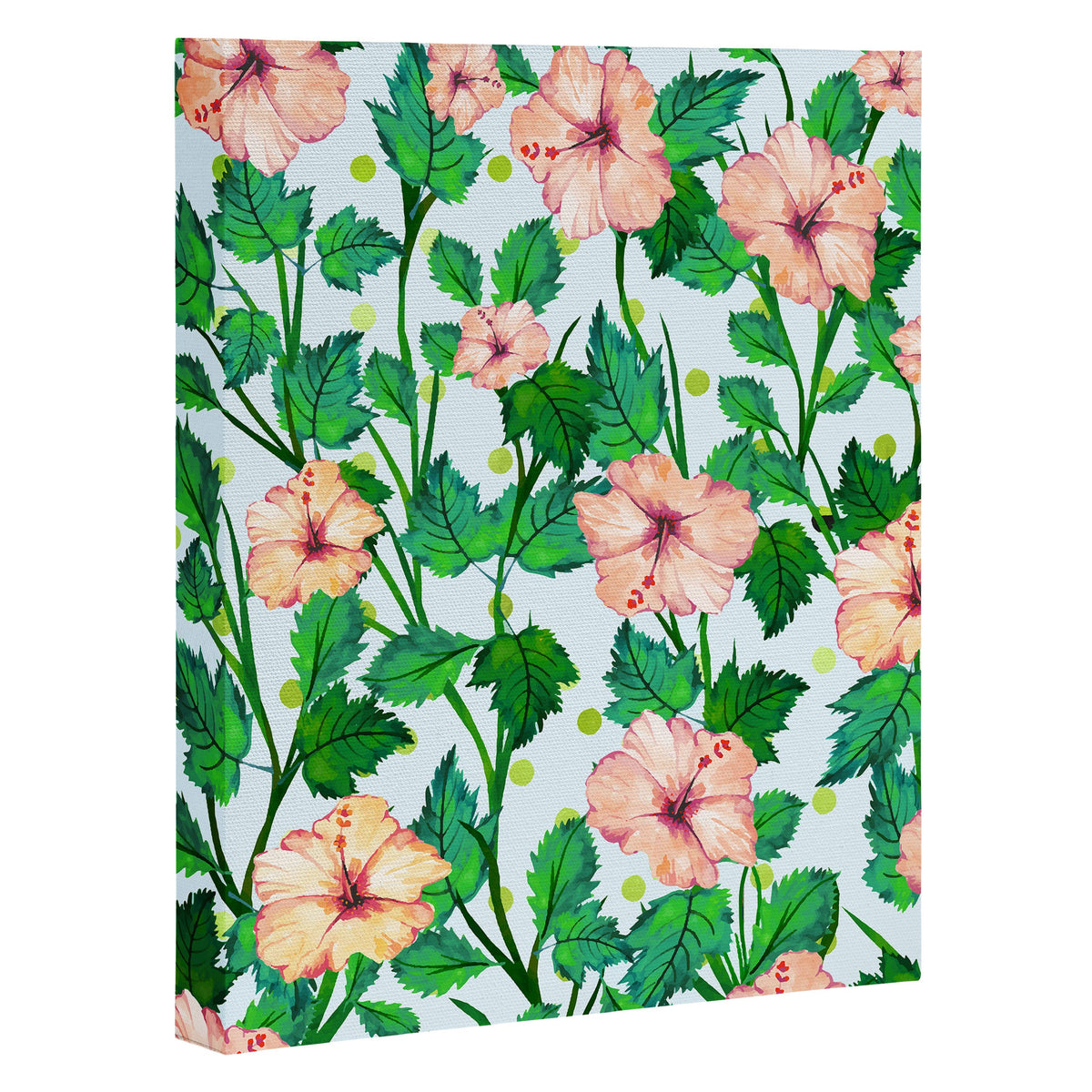 83 Oranges Blush Blossom Art Canvas