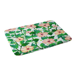 83 Oranges Blush Blossom Memory Foam Bath Mat