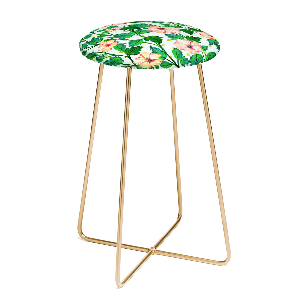 83 Oranges Blush Blossom Counter Stool