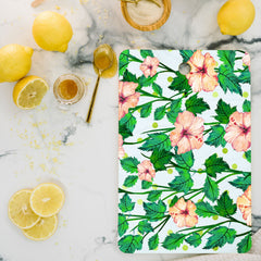 83 Oranges Blush Blossom Cutting Board Rectangle