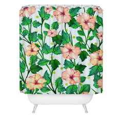 83 Oranges Blush Blossom Shower Curtain