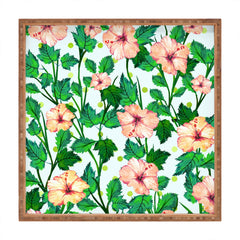 83 Oranges Blush Blossom Square Tray