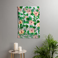 83 Oranges Blush Blossom Wall Hanging Portrait