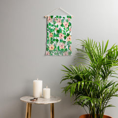83 Oranges Blush Blossom Wall Hanging Portrait
