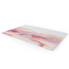 83 Oranges Blush Clouds Area Rug