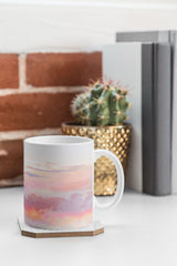 83 Oranges Blush Clouds Coffee Mug