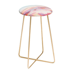 83 Oranges Blush Clouds Counter Stool