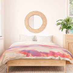 83 Oranges Blush Clouds Duvet Cover