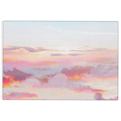 83 Oranges Blush Clouds Outdoor Rug