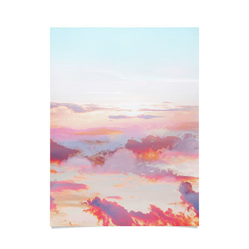 83 Oranges Blush Clouds Poster