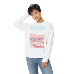 83 Oranges Blush Clouds Crewneck Sweatshirt