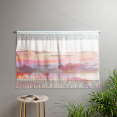 83 Oranges Blush Clouds Wall Hanging Landscape