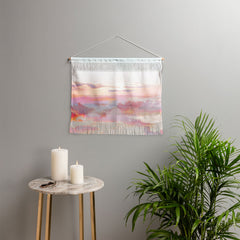 83 Oranges Blush Clouds Wall Hanging Landscape