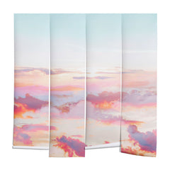 83 Oranges Blush Clouds Wall Mural
