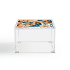 83 Oranges Blush Sunflowers Acrylic Box