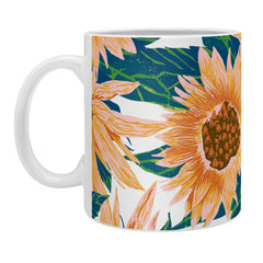 83 Oranges Blush Sunflowers Coffee Mug