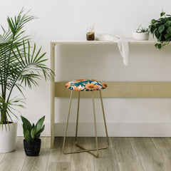 83 Oranges Blush Sunflowers Counter Stool