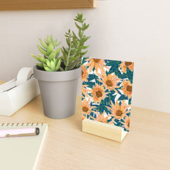 83 Oranges Blush Sunflowers Mini Art Print