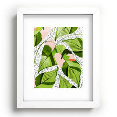 83 Oranges Blushing Leaves Recessed Framing Rectangle