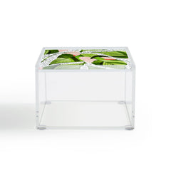 83 Oranges Blushing Leaves Acrylic Box