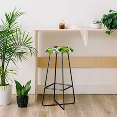 83 Oranges Blushing Leaves Bar Stool