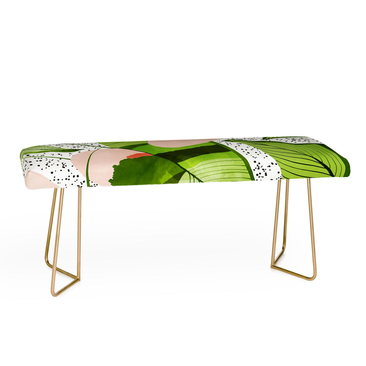 83 Oranges Blushing Leaves Bench