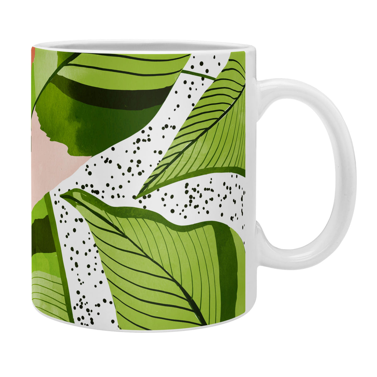 83 Oranges Blushing Leaves Coffee Mug