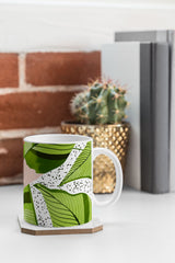 83 Oranges Blushing Leaves Coffee Mug