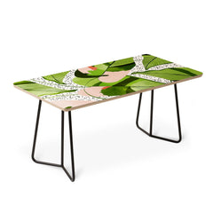 83 Oranges Blushing Leaves Coffee Table