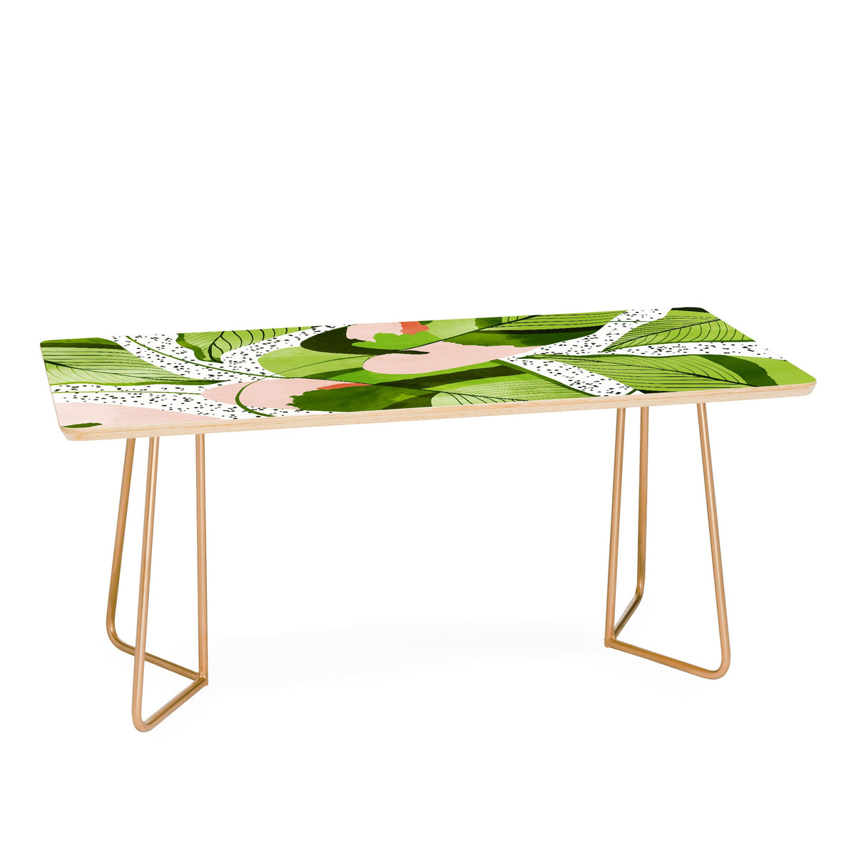 83 Oranges Blushing Leaves Coffee Table
