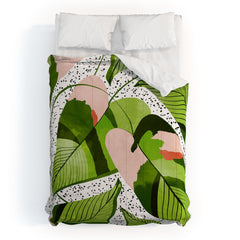 83 Oranges Blushing Leaves Comforter