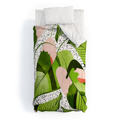 83 Oranges Blushing Leaves Comforter