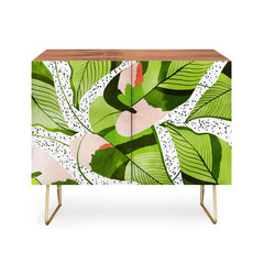 83 Oranges Blushing Leaves Credenza